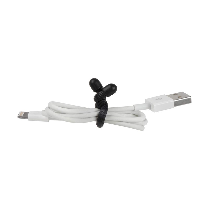Nite Ize GT3-4PK-A1 Gear Tie Reusable 3-Inch Rubber Twist Tie,