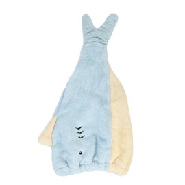 VOCOSTE Hair Drying Towel, Towel Cap, Super Absorbent, Quick Drying, Hair Towel, For Washing Face, Pool, Bath, For Drying Hair After Bathing, Fluffy, Cute, Whale, For Children, Blue
