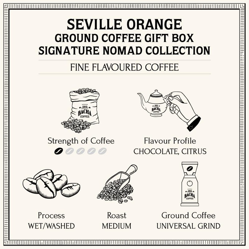 Bacha Coffee | Seville Orange Fine Flavoured Signature Nomad Collection,