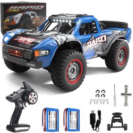 Yidedraw RC Cars 4x4 Remote Control Cars High Speed 2.4GHz All Terrains RC Buggy Off-Road Drift RC Monster Trucks for Adults Boys (RAPIO-B)