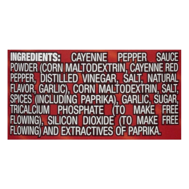 Frank's RedHot Original Seasoning Blend (Hot Sauce Powder) 4.12 oz