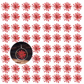 HEISENLIN Pressed Dried Flowers Gypsophila for Resin Real Dried Pressed Flower, Natural Pressed Flowers for Scrapbooking DIY Candle Decoration Resin Jewelry Crafts Making (Rose)