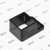 Plum Fittings Aluminum Fence Standard Wall Mount 1 1/4" x
