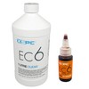 XSPC EC6 Clear Premix PC Coolant (1000mL) and ReColour Dye