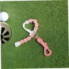 WOONEKY Beaded Golf Stroke Tracker Bracelet for Women Portable Lightweight