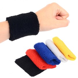Sports Wristband & Armband for Tennis, Badminton, and Athletic Events Yellow Wristband 10ea