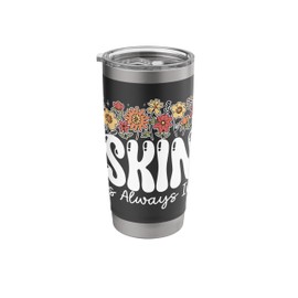 Dermatologist Cosmetics Skincare Lover Healthy Skin Care Stainless Steel Insulated Tumbler
