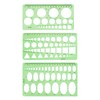 Bicuces 3 Pcs Circle Template Circle Stencil Geometric Drawing Template