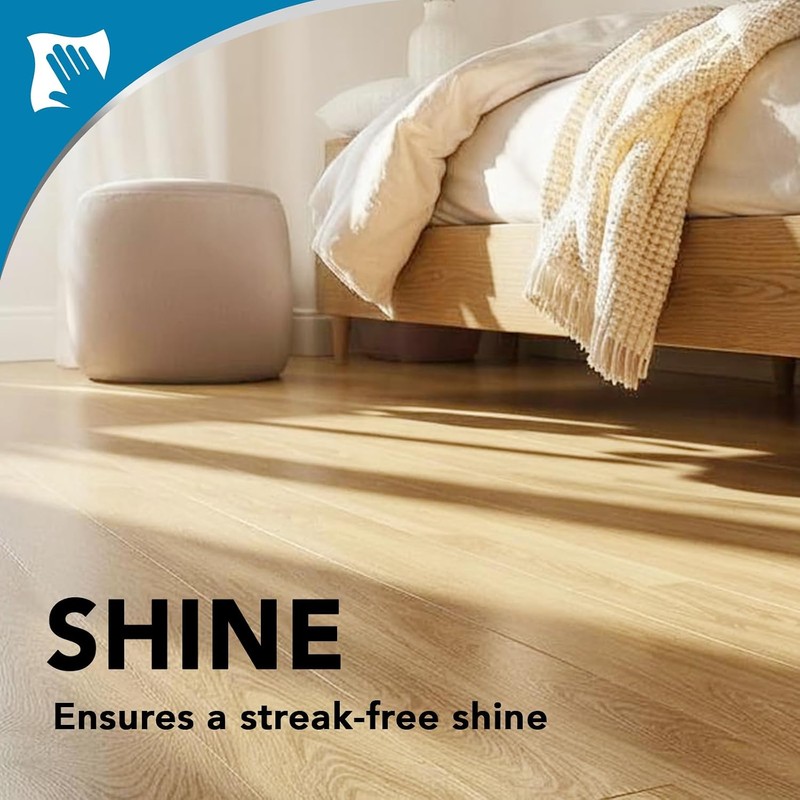 Weiman Hardwood Floor Cleaner for Finished Hardwood, Engineered Flooring, Vinyl