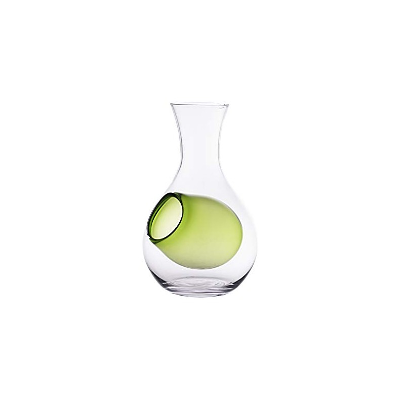 Hinomaru Collection Japanese Cold Sake Glass Decanter Bottle with Ice