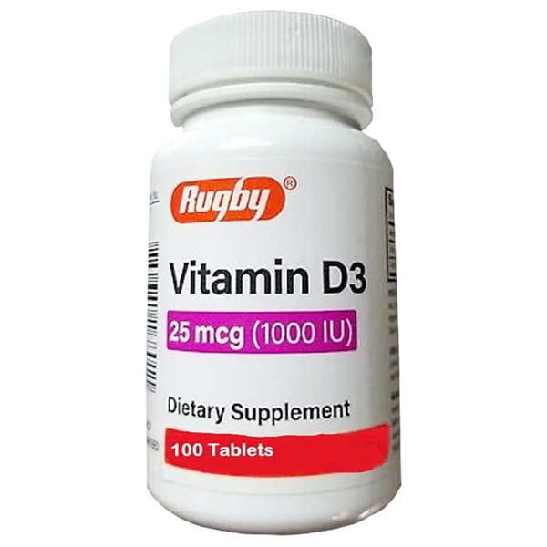 Vitamin D3 TB 25MG-25MCG 100CT Pack of 1