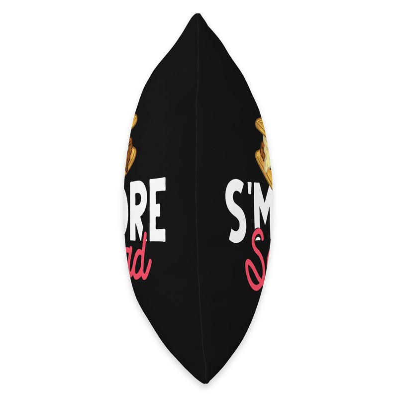 S'more Cookies Sticks Maker Marshmallow Throw Pillow