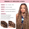 Belaved Human Braiding Hair Ombre 20 Inch Highlight 2 Bundles