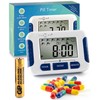 TabTime Pill Reminder with 8 Alarms per Day, Pill Tracker,