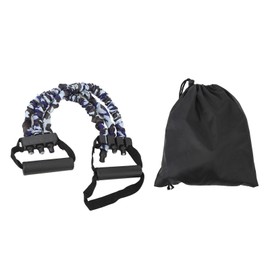 Chest Expander Adjustable Latex Nylon 3 Tube Chest Expansion Muscle Puller for Strength Training Fitness 135lb