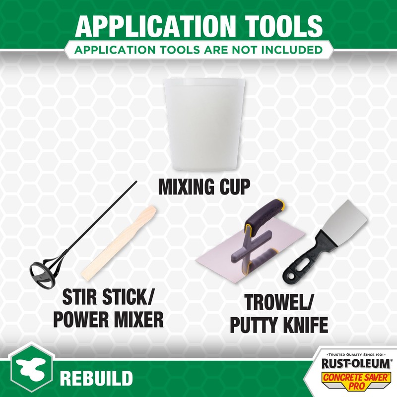 Rust-Oleum Concrete Saver Pro Pourable Concrete Repair, 10 lb, Limestone