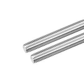sourcing map Fully Threaded Rod M14 x 300mm 2mm Thread Pitch 304 Stainless Steel Right Hand Threaded Rods Bar Studs 2 Pack