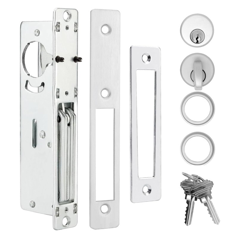 Commercial Door Lock with Deadbolt ，Storefront Door Mortise Lock，Swing Deadbolt