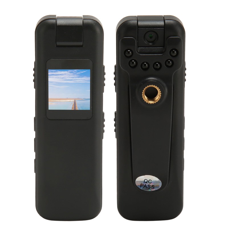 Back Clip Video Recorder 1080P Infrared Night Vision Support Standard