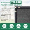 TFMUZERT 4' x 50' Fence Privacy Screen, Upgrade 220 GSM