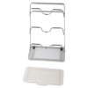 Wall Mounted Pot Lid Rack 304 Stainless Steel Punch Free