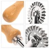 Shengsenfu Pasta Maker Cutter Wheel, Pastry Wheel Cutter, Ravioli Maker