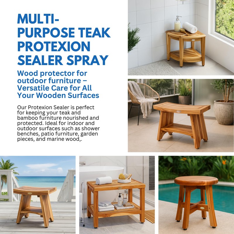 EcoDecors Loveable 16oz Teak Protexion Sealer Spray - 2 Pack