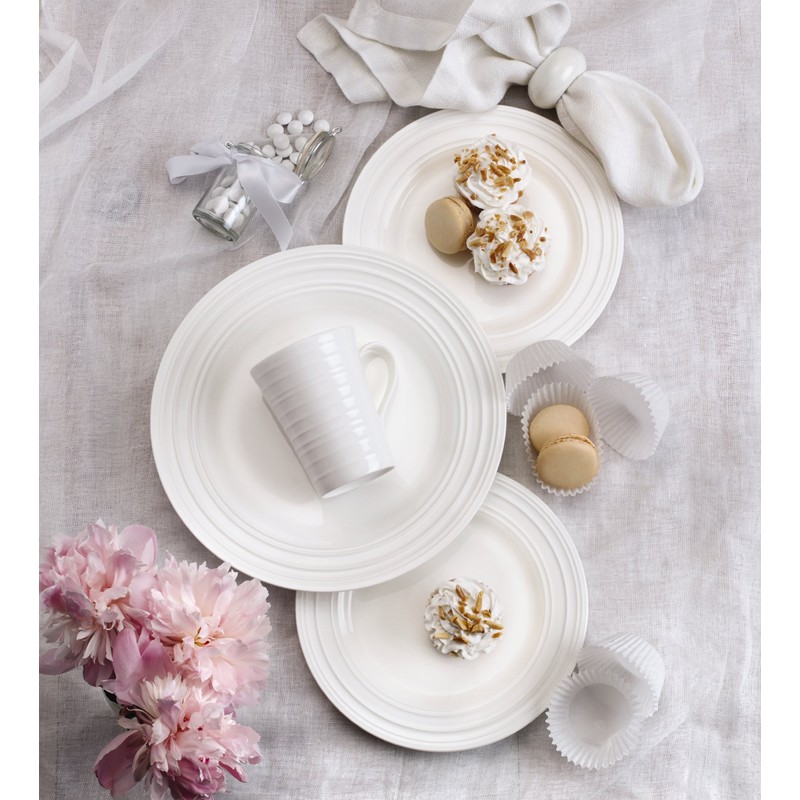 Mikasa, White, 4.25"