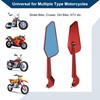 Hihaha Motorcycle Rear View Mirrors Bar End Side Mirrors Mount