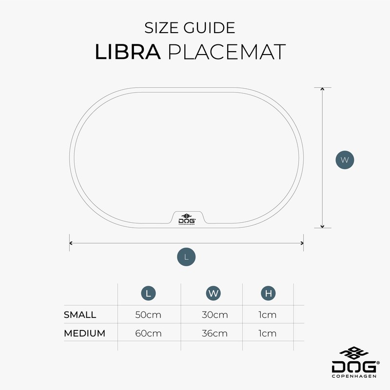 DOG Copenhagen Libra Placemat, Racing Green, S