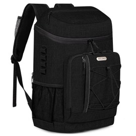 Backpack Coolers Insulated Leak Proof 30 Cans with Reusable Ice Packs, 2 Insulated Compartments Cooler Bags Portable Lightweight Beach Travel Camping Lunch Backpack for Men and Women