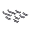 Ex-Pro Dishwasher Lower Rack Flip Tynes Plastic Bearing Clips Kit