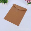 VANRA Kraft String Envelope File Folder Project Pockets File Jacket