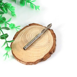 End Mill Cutter 1 Piece 2 Flute HSS & Aluminium End Mill CNC Bit Extended 6 mm Extra Long