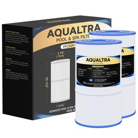 AQUALTRA Spa Filter Replaces PWK30, C-6430, FC-3915, SD-00328, Watkins 31489, 71825, P/N0969601, 30 sq.ft. 5 7/8" x 10 1/2" Drop in Hot Tub Filter 2 Pack