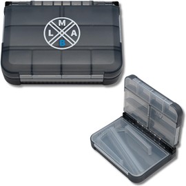 LMAB Fishing Box Pocket Box, Small Parts Fishing Box, Sorting Box for Fishing, Fishing Accessories, Small Parts Box, Tackle Box, Artificial Bait Box, Fishing Lure Box, Fishing Boxes, Fishing Box (L -