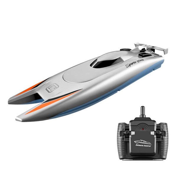 GoolRC RC Boats for Children 25KM/H High Speed Racing Boat 2 Channels Remote Control Boats for Swimming Pool Racing Boat