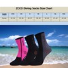 ZCCO Premium Neoprene Socks, 1.5 mm/3 mm Water Socks for
