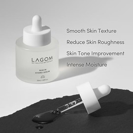 LAGOM Suero Hidro De Niacina 5% De Niacinamida Hierbas Verdes Cuidado De Poros Piel Opaca Hidratación Intensa E Iluminadora Cuidado De La Piel Coreano