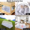 CMINGJ Portable Mosquito Net Foldable Pop-Up Travel Mosquito Net for