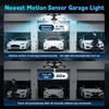 Myteaworld 2 Pack Motion Sensor Garage Light, 15000LM Ultra LED