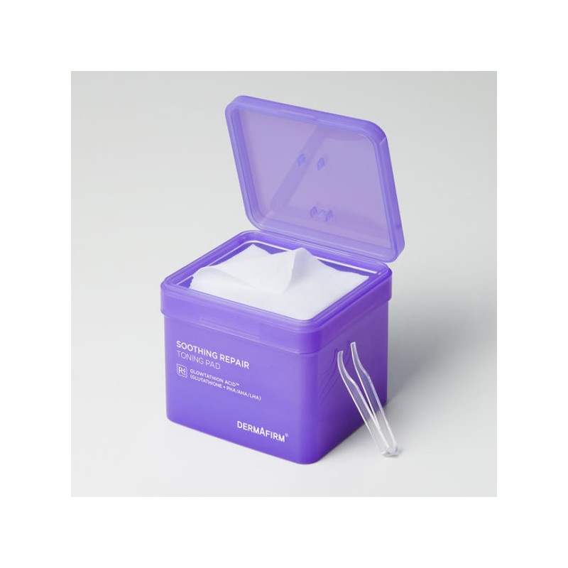 Dermaperm 더마펌 수딩리페어 토닝패드 180ml(70매) Dermafirm Soothing Repair Toning Pad