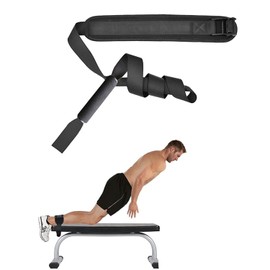 WEZCHUGHAOL Resistance Band Hamstring Curl Strap, Home Fitness Exercise Band, Adjustable Hamstring Roll Strap Assisted Sports Equipment for Leg Strength, Workout Resistance