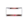 FSU Florida State Seminoles Chrome License Plate Tag Frame