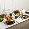 vicrays Ceramic Salad Bowls Set for Kitchen, Serving - 24