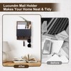 Lucundm Key and Mail Holder for Wall Mount, Entryway Mail