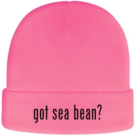 One Legging it Around got sea Bean? - Soft Adult Beanie Cap, Pink