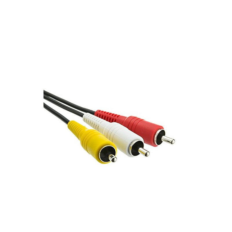 3ft 3.5mm Male / 3 Rca, Camcorder Cable, 3 Ft