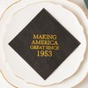 Crisky Brithday Servilletas Make America Great, 1950