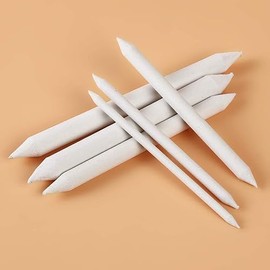 Jizlan 6 Pcs Artist Blending Stump Drawing Blending Stick Smudging Stump Art Smudger Drawing Pastel Smudger Fashion Professionals Crafts